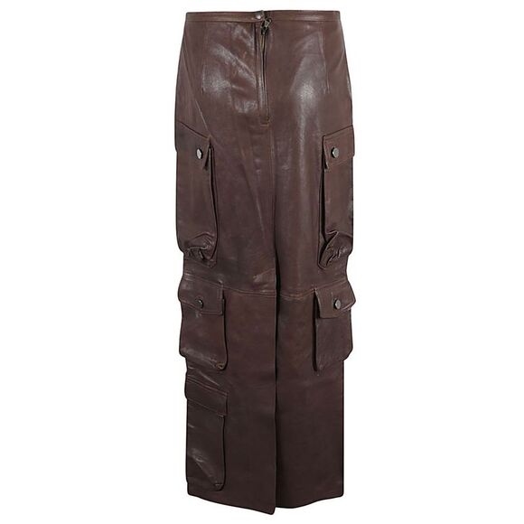 Fermas.Club Women's Skirts Brown